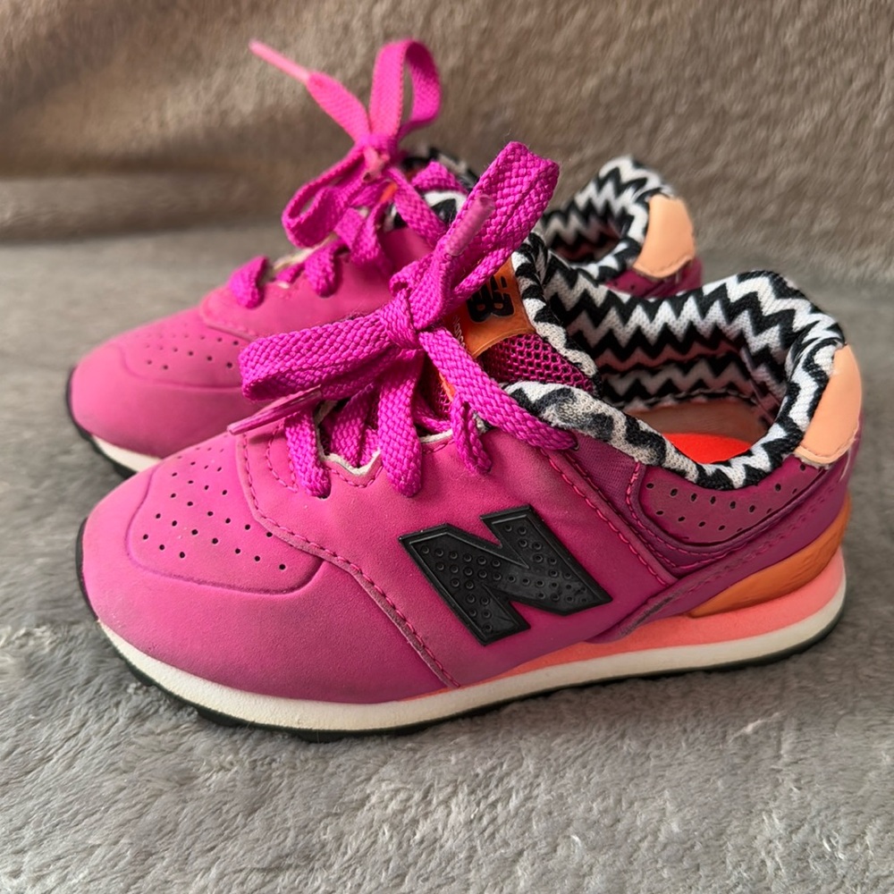 Toddler girl 7c New Balance 574s